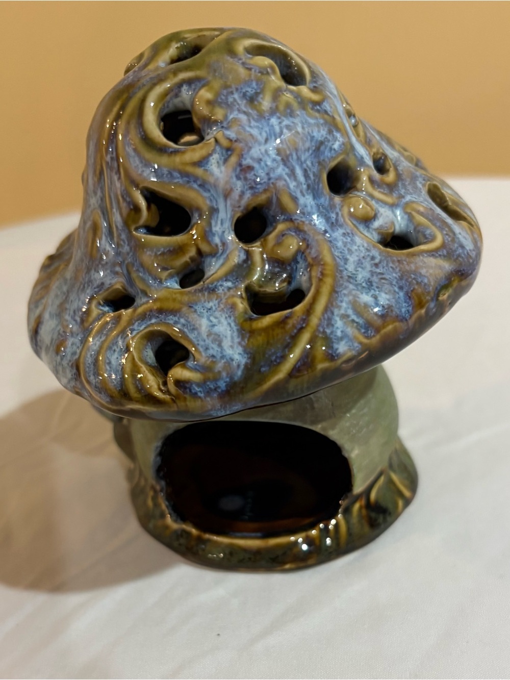 Westinghouse Scenterrific
Mushroom Warmer Votive Decor . Blue Top